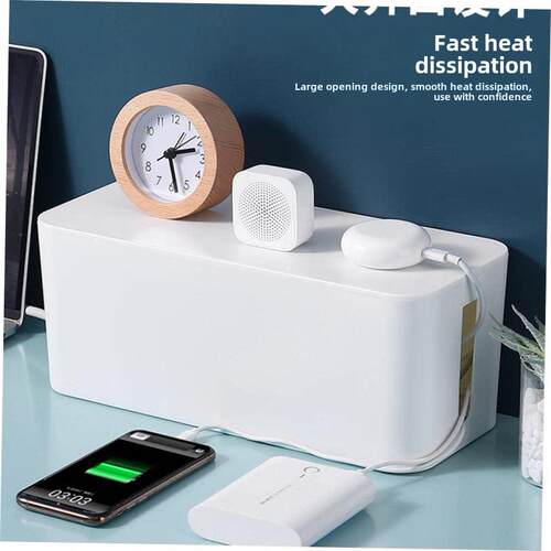 cable box organizer tv storage wire socket line management