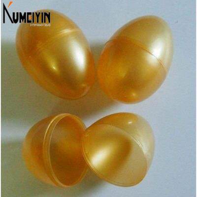 30 plastic easter eggs 6x4cm different colors egg