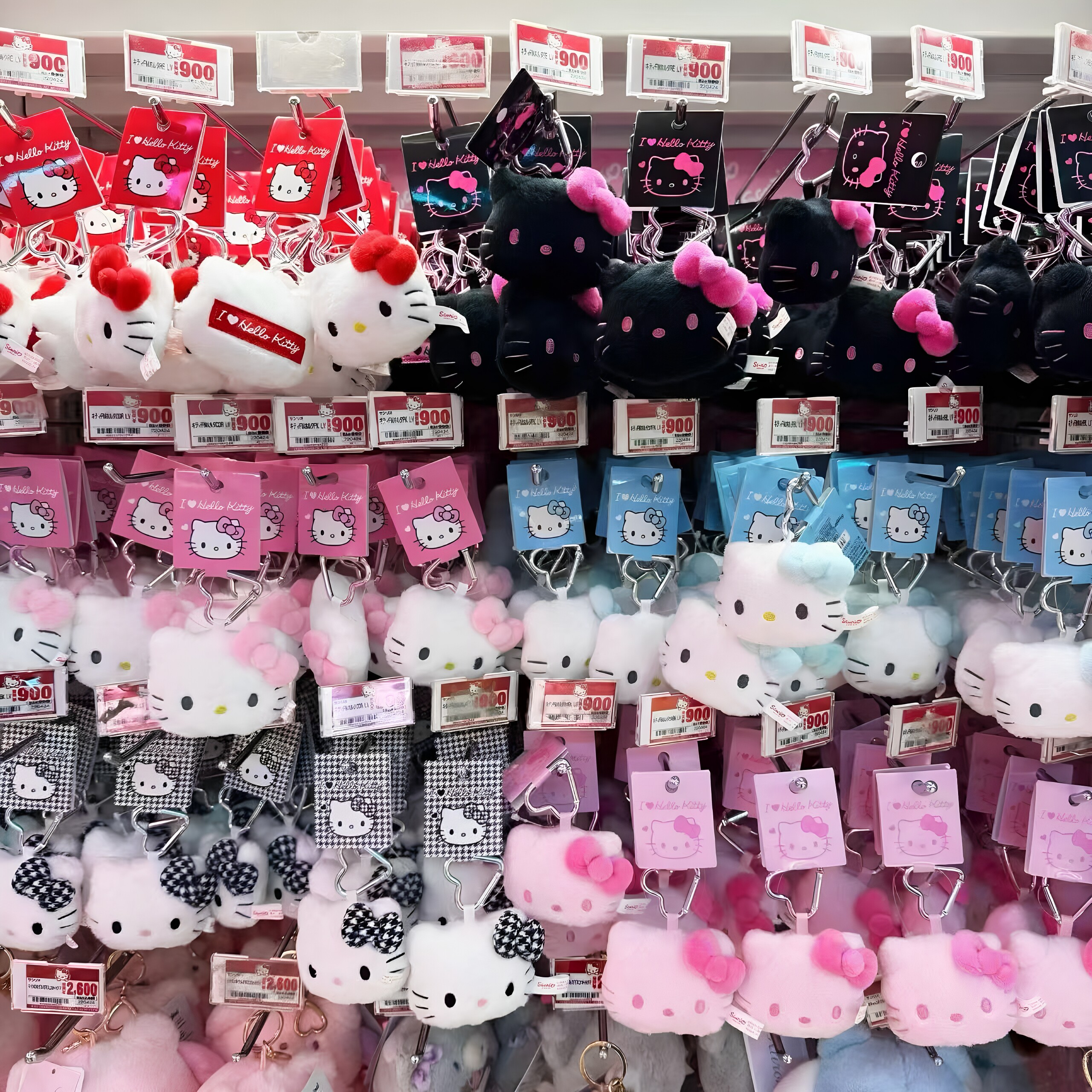 HelloKitty大脸猫毛绒包挂件