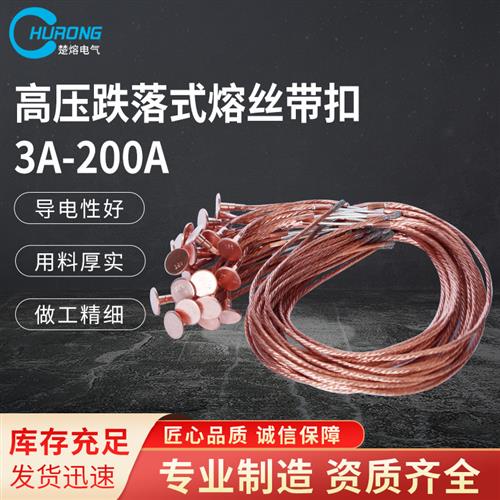 国标带扣高压熔丝跌落式熔断器保险丝RW10KV-3A-250A令克熔断丝