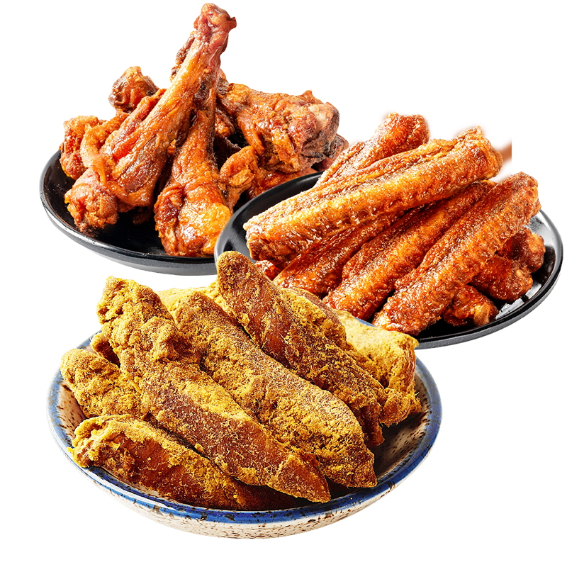 【蜜蜂专属】陈阿炳沙嗲鸡肉条风干鸡胸肉干高蛋白福建特产开袋