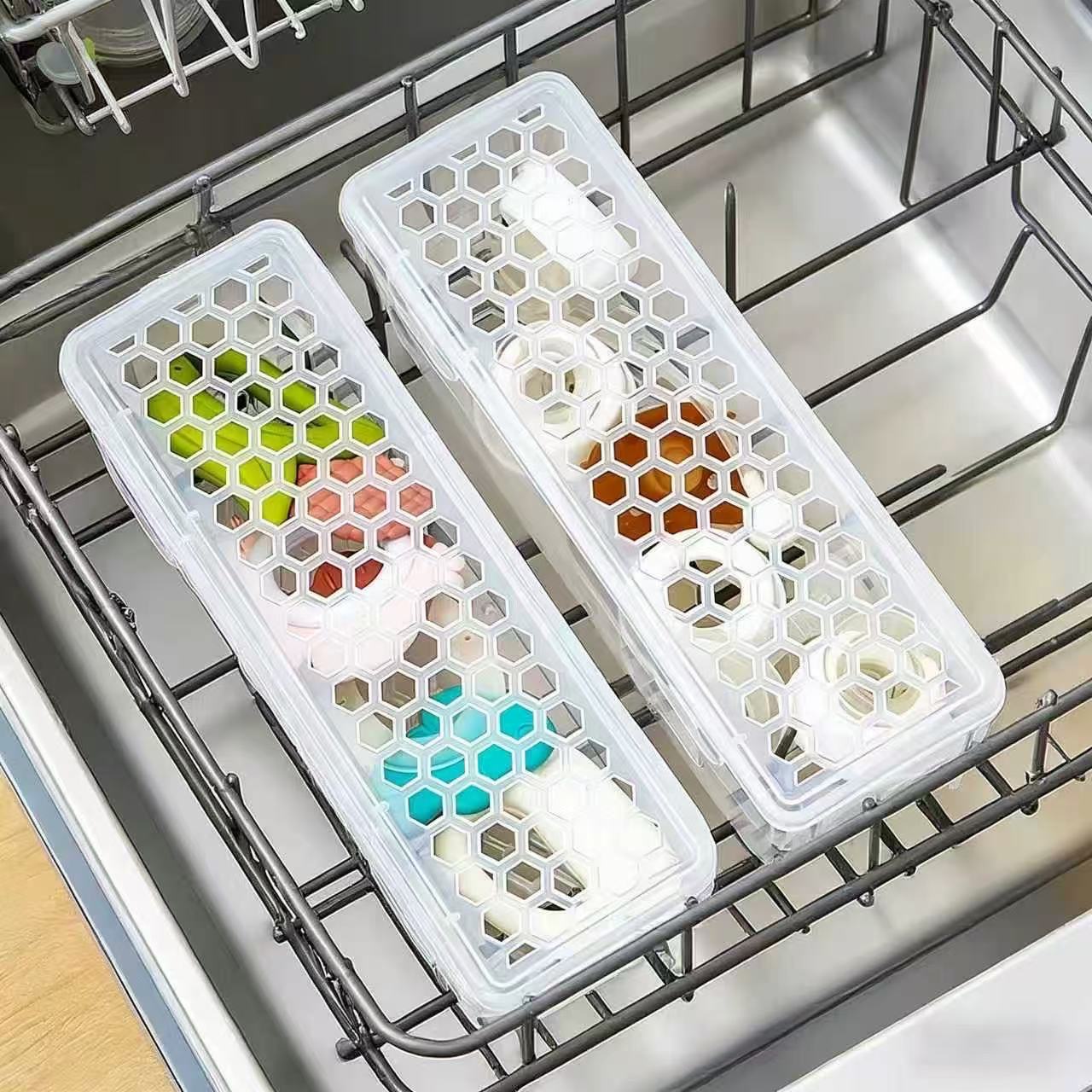 可进洗碗机筷子盒家用厨