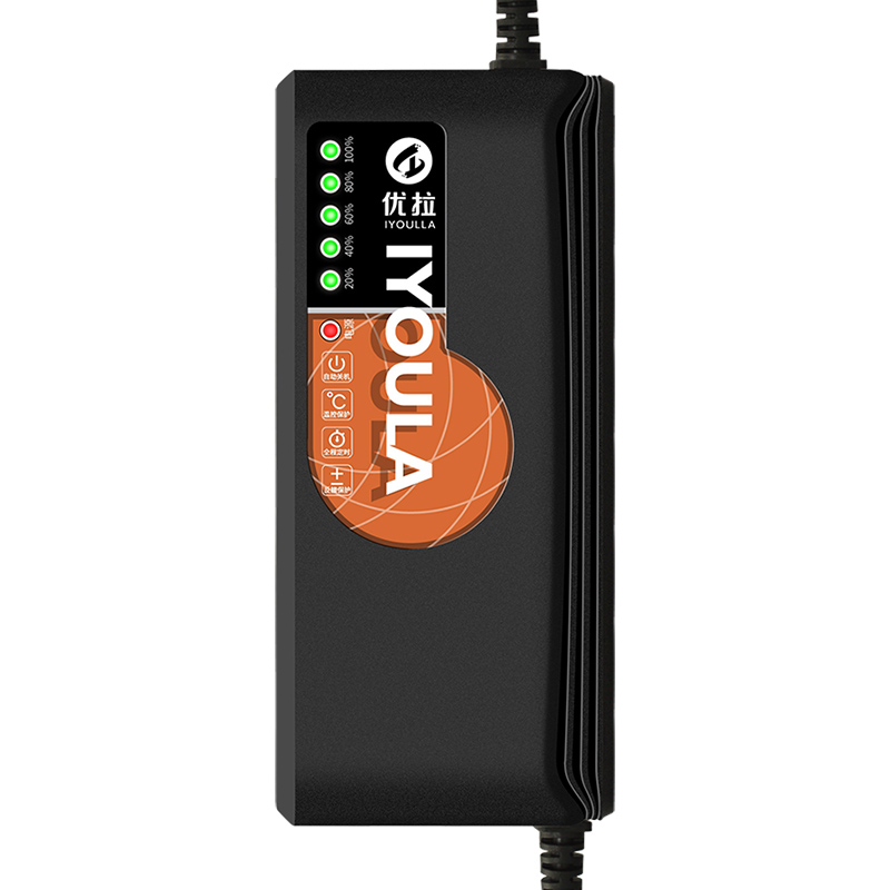 智能自动断电电动电瓶车充电器48V20AH60V72V30AH两轮三轮车通用
