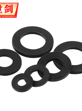 M2M20c黑色尼龙垫片4塑料平垫4橡胶垫圈5绝缘垫片6耐高温塑胶垫圈