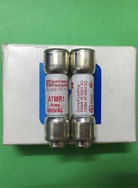 ATMR 1 Ferraz法国罗兰10X38陶瓷熔断器保险丝 1A 600V全新正品