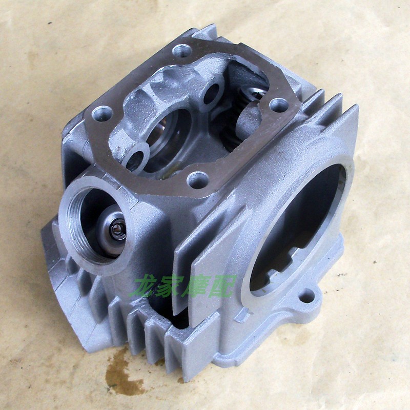 JH70大阳JD110本DY100田48cc嘉陵弯梁助力摩托气缸头Z方盖小链圆