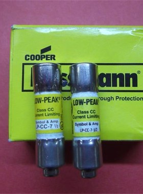 LP-CC 7-1/2LOWPEAK美国BUSSMANN10X38延时熔断器/保险丝7.5A