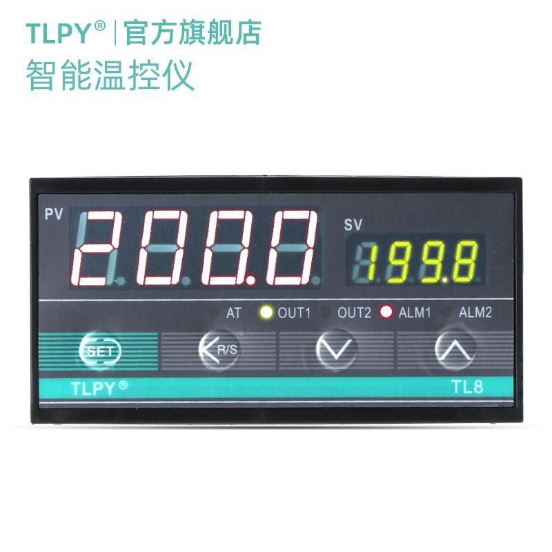 TL8 数字智能温控器数显表220v全自动温度控制仪开关pid可调电子*