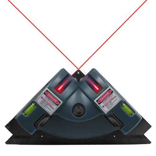 高精度激光地线仪90度直角尺土木工程十字对线仪红外线强光水平仪