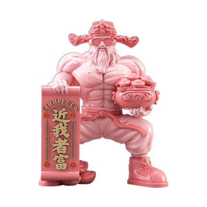 肌肉财神爷桌面摆件店铺前台聚财装饰品客厅家用办公室开业礼品