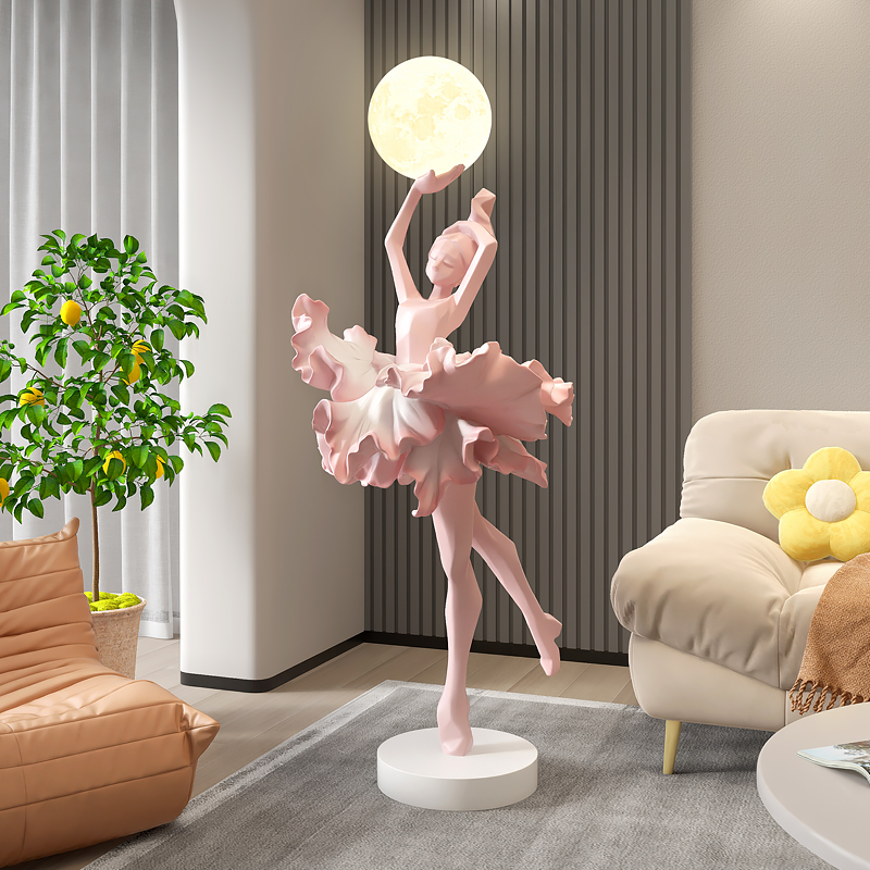 芭蕾女孩艺术摆件！氛围夜灯