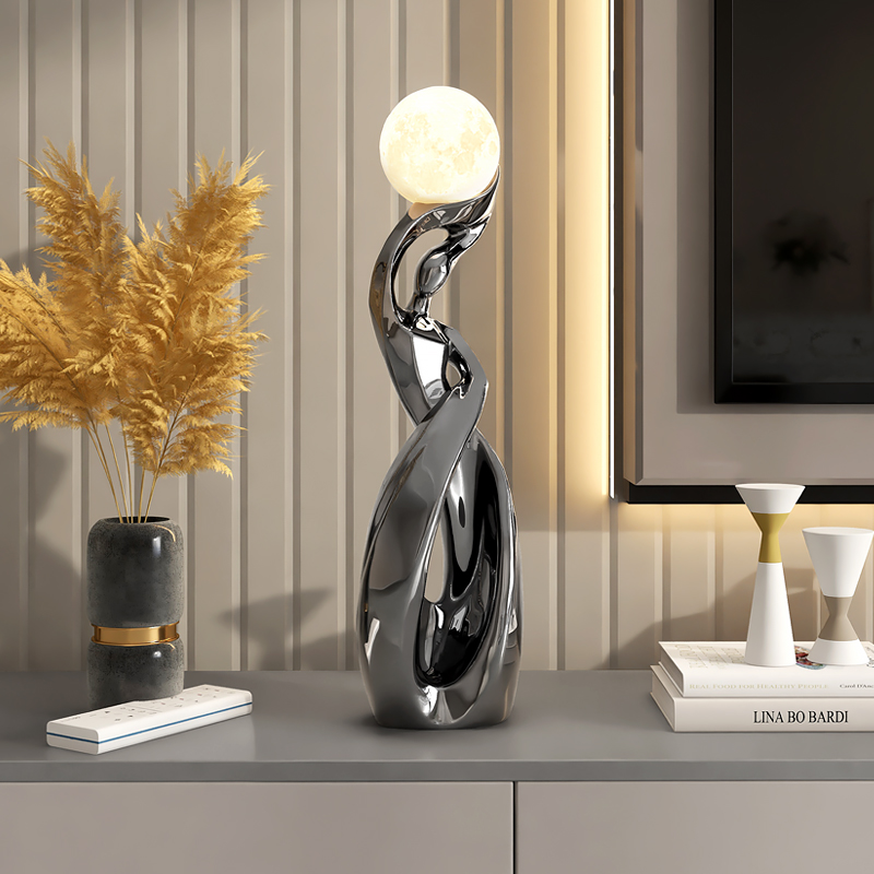 欧式抽象艺术摆件氛围小夜灯