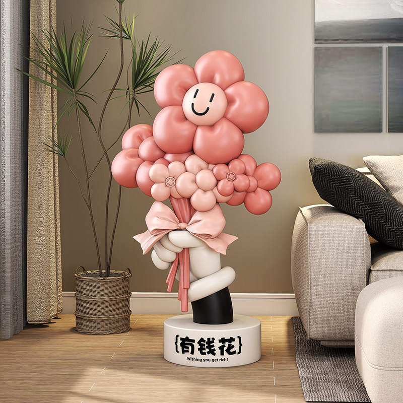 有钱花摆件客厅电视柜桌面装饰品店铺开业礼物治愈系生日乔迁礼品,家居饰品,装饰摆件,淘宝优惠券,粉丝福利购,淘宝优惠卷