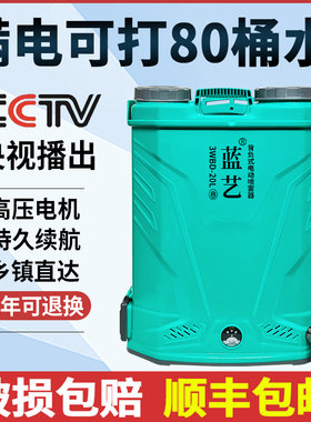 德国进口电动喷雾器农用锂电池消毒打药机高压全自动新背负式农药