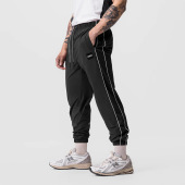 健身运动裤 跑步束脚长裤 男士 侧面网眼透气速干训练裤 薄款 ASRV美式