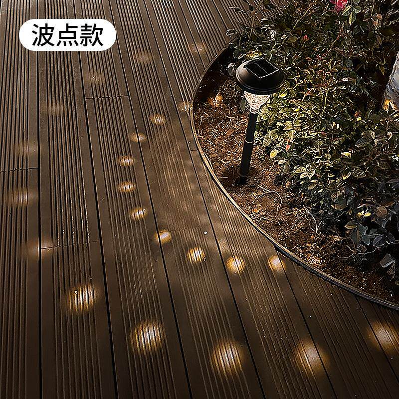 阳能草坪太灯萤虫投影火水滴le双色可调装饰庭院花d园照YN-76885