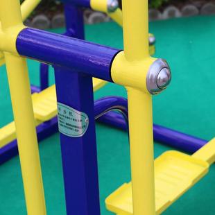 室健身小外区平步机园广场老年人家上用体育器材设公备户外地漫步