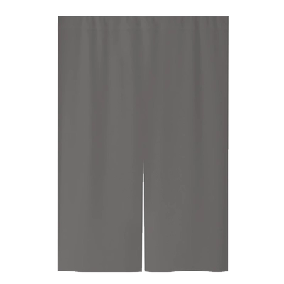 定制简约纯色门帘卧室免打孔挂帘