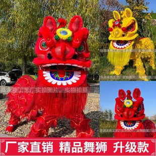 舞狮道具南狮醒狮成人双人小狮子舞狮子少儿道具南狮狮子狮鞋整套