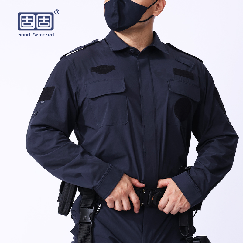 固固-速干作训服长袖上衣-速干S系列-青春卓越版2025夏季勤务服