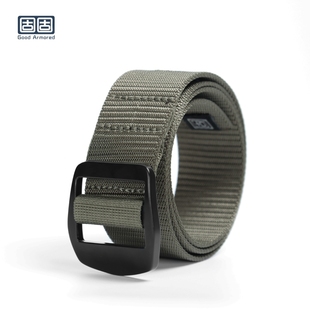 固固 F2尼龙轻量战术腰带勤务户外运动训练执勤腰带38cm竹节纹
