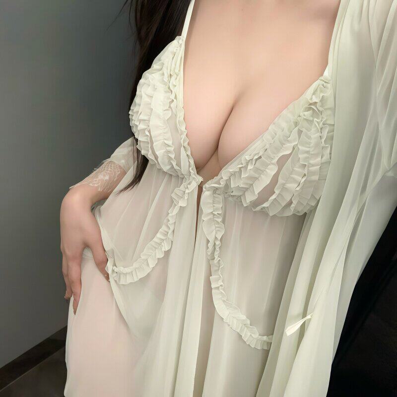 睡裙性感睡衣女款蕾丝睡衣情调夏