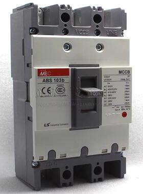 原装正品LS三相塑壳断路器ABS103b 50A/60A/75A/100A 3P空气开关
