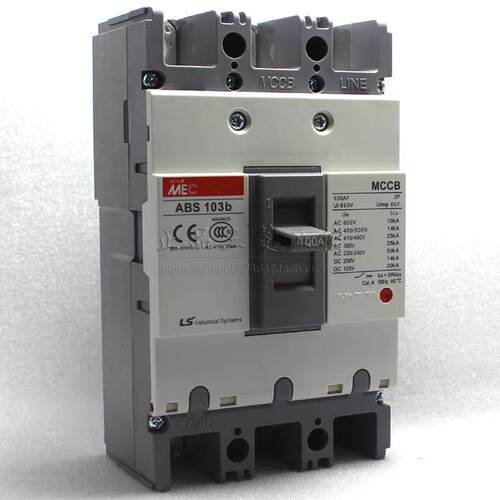 原装正品LS三相塑壳断路器ABS103b 50A/60A/75A/100A 3P空气开关