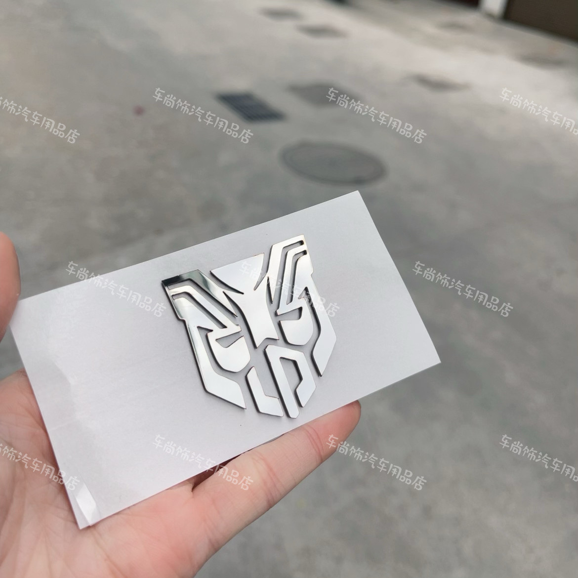 零跑汽车车贴霸天虎个性改装3d立体变形金刚车身装饰遮挡划痕车尾