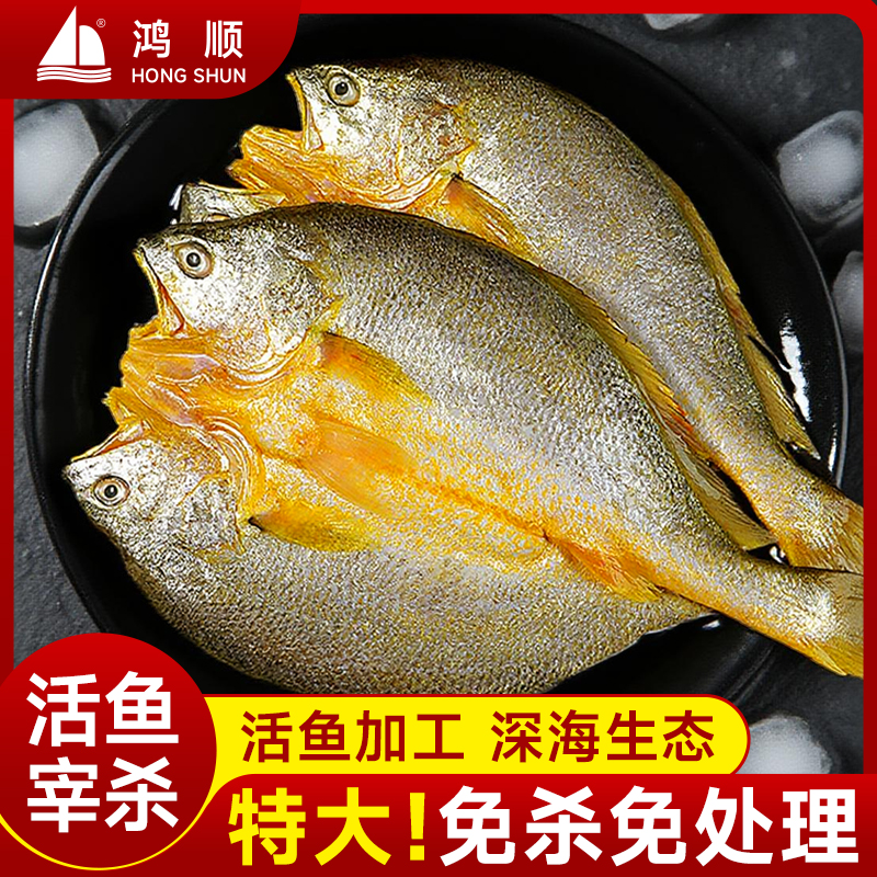 鸿顺免杀免处理黄鱼鲞深海黄花鱼