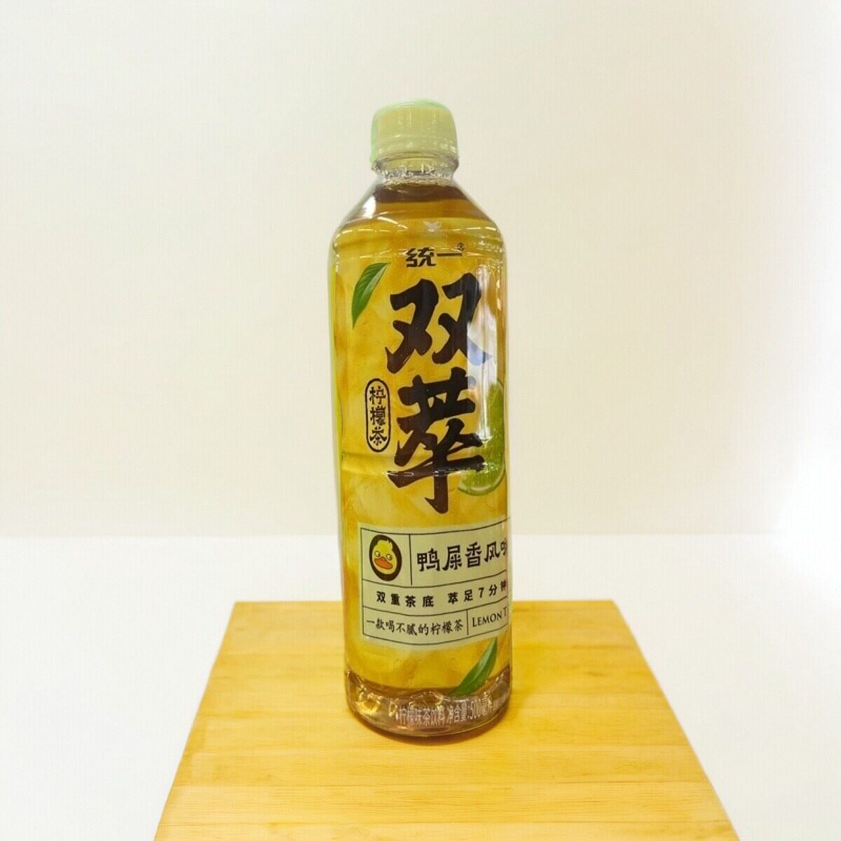统一双萃柠檬茶500ml*3瓶装整箱鸭屎香风味低脂0脂饮料饮品包邮