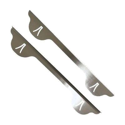 2 Pieces Stainless Steel Stove Counter Gap Covers Kitchen