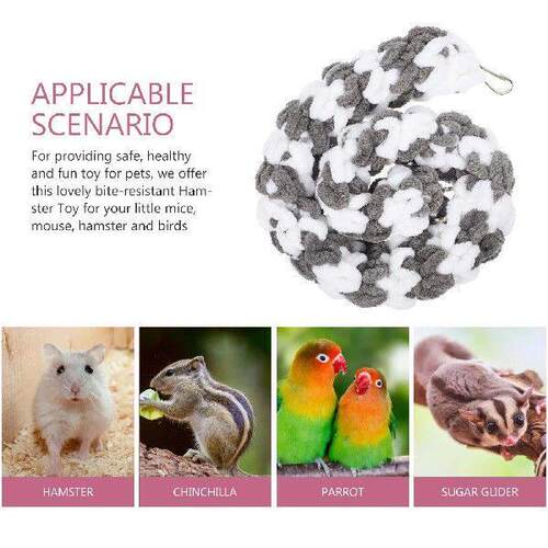 Sugar Glider Climbing Rope Ferret Animal Rat Supplies Woven