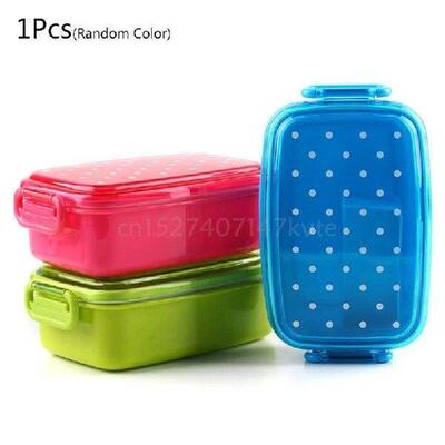Dot Lunch Box for Children Picnic School Food Storage