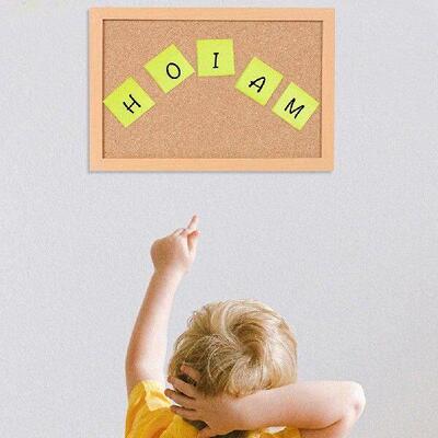 Thumbtack Board Cork Vision Message Display Corkboard