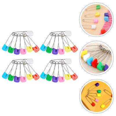 50 Pcs Child Safety Pins Nappy for Clothing Large Clothes