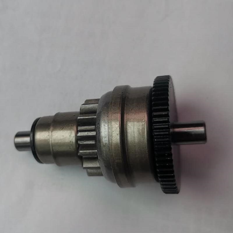 动力gy6-50马达头总成 启动马达头离合器缸体摩托车发动机