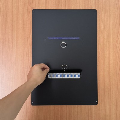 柜内强电箱洞口超薄盖板电闸空气开关酒柜内嵌电表箱装饰画遮挡画