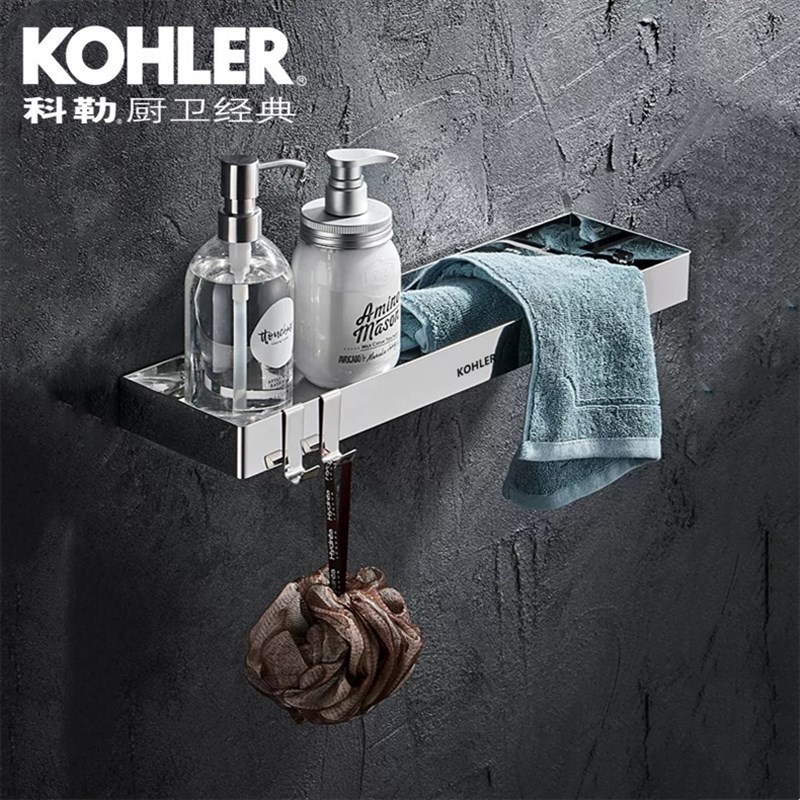 浴室卫生间置物架304不锈钢免打孔厕所洗漱台收纳架子洗澡壁挂式