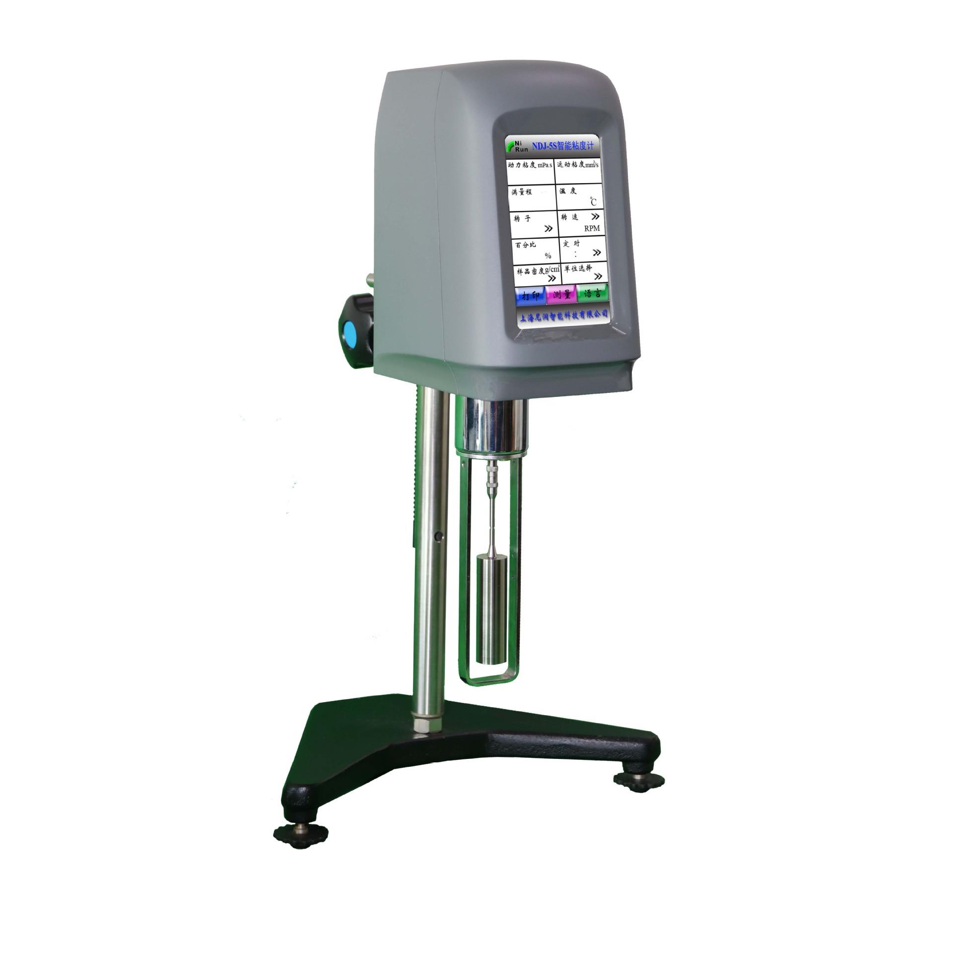 NDJ-T触摸屏粘度计 PC升降杆 NDJ-5ST数字式粘度计