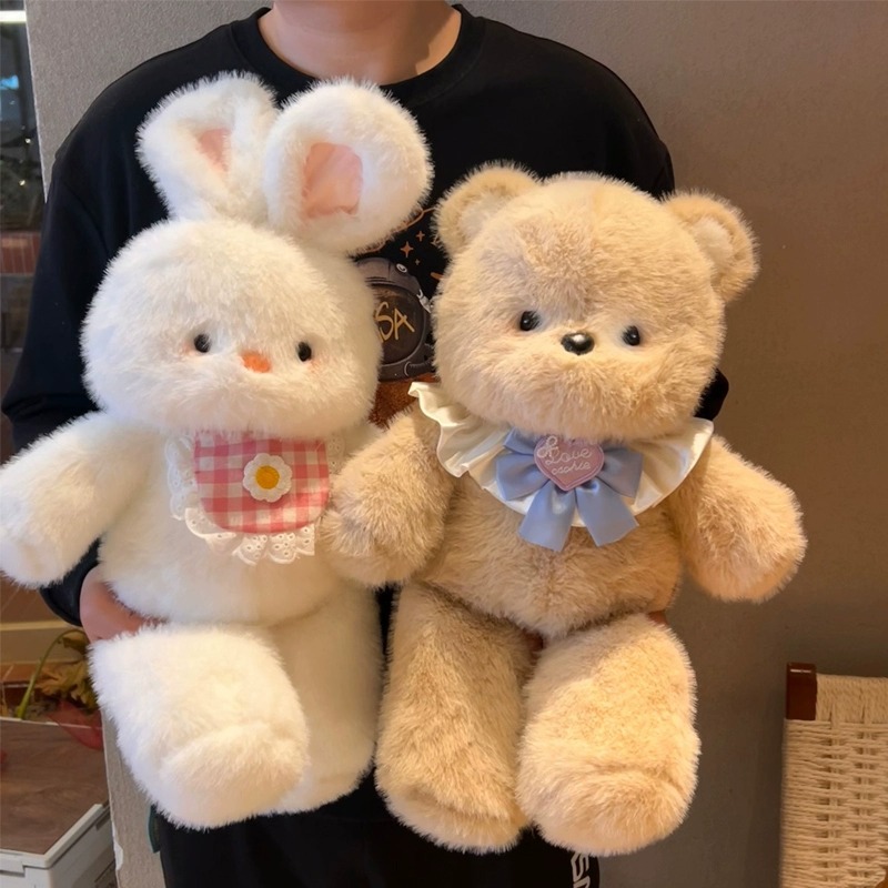 会跑步的小熊玩偶可爱跑跑系列布娃娃公仔毛绒玩具抱枕女生礼物