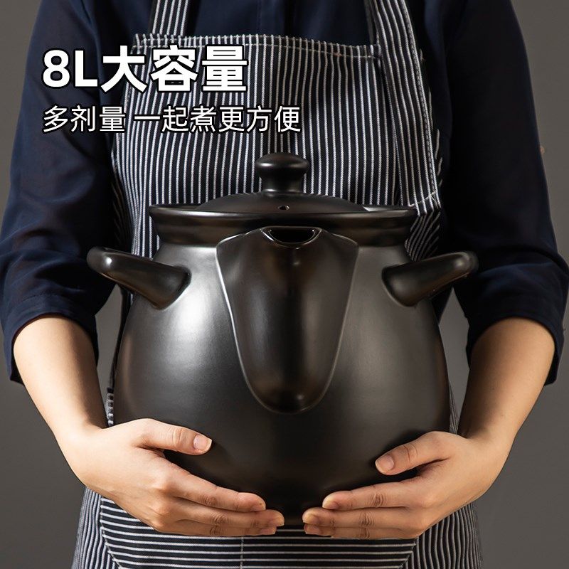 大容量6L8L熬药电砂锅煎药壶全自动分体煎中药机器煮药煲预约定时