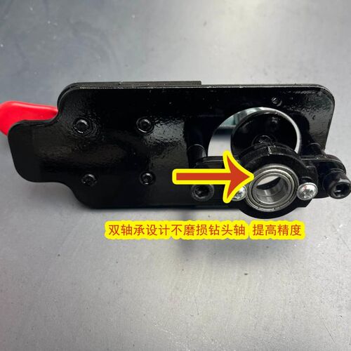 铰链开孔器35mm双夹柜门飞机合页开孔定位器木工钻孔辅助器可调节