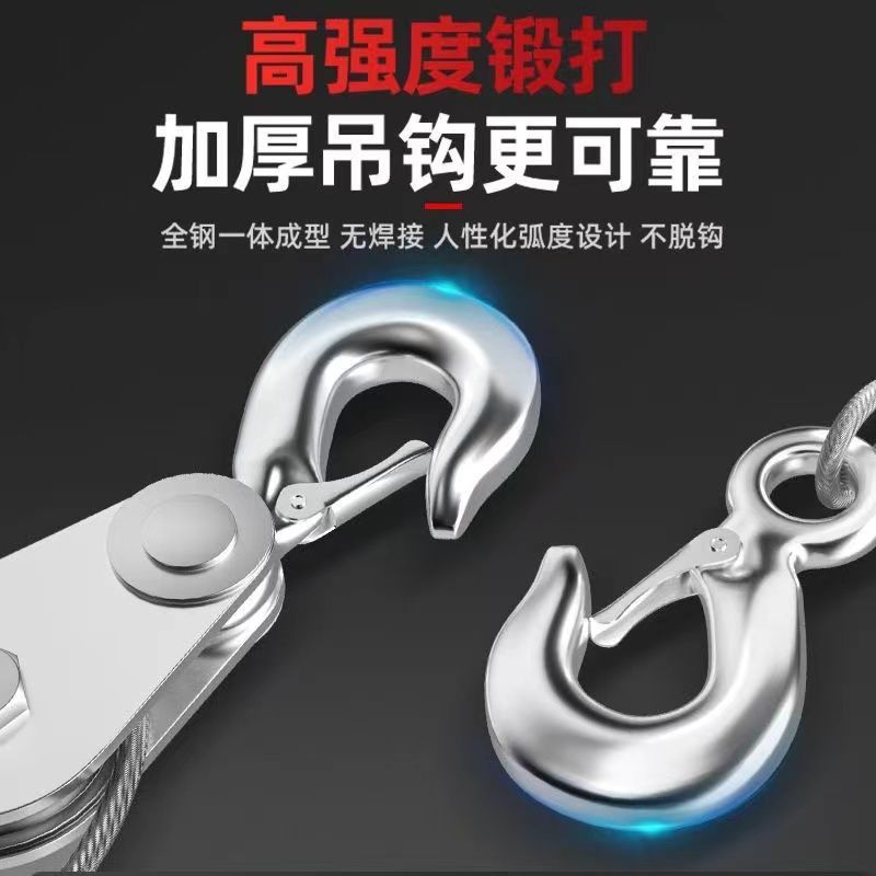 微型电动葫芦220V家用小型吊机1/0.5吨卷扬提升机绞盘升降起重机