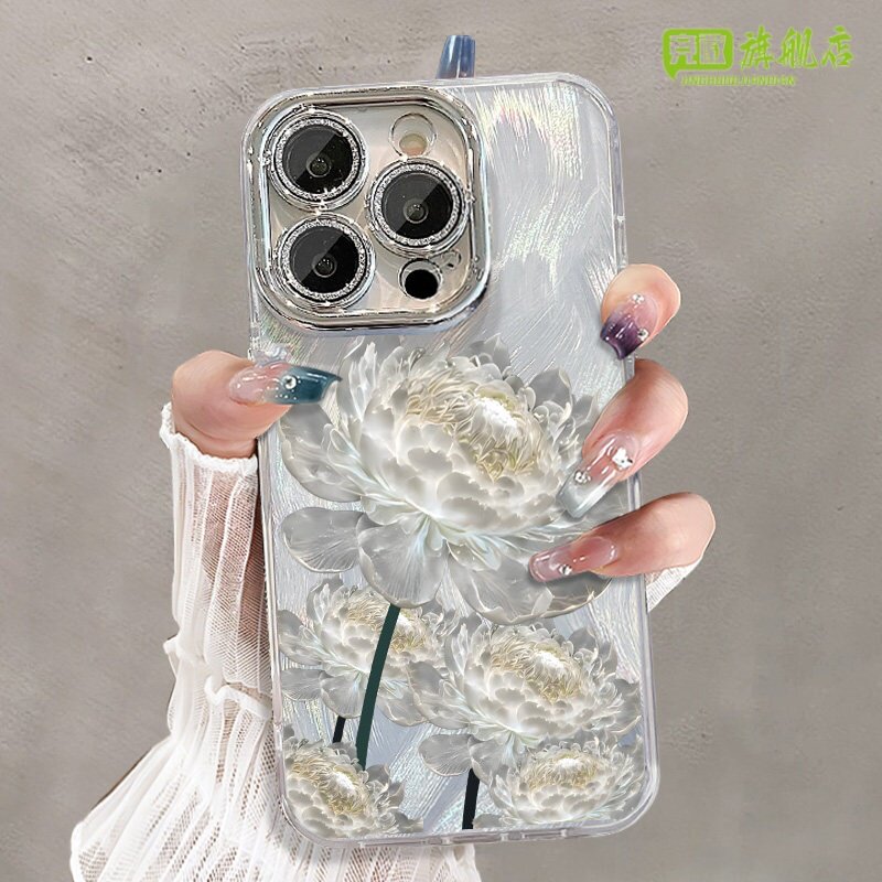 适用苹果16手机壳iphone16promax新款15plus女14pro全包镜头13pm软硅胶镜头膜12挂绳小众高级感防摔保护壳lv