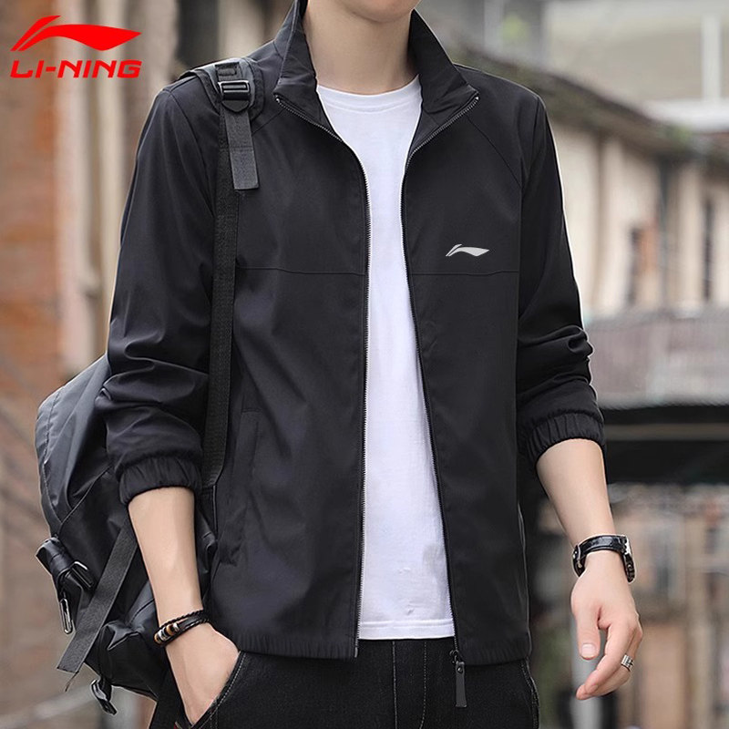 李宁风衣外套男士2025秋冬季新款冲锋上衣正品休闲立领夹克运动服,运动服/休闲服装,运动茄克/外套,淘宝优惠券,粉丝福利购,淘宝优惠卷