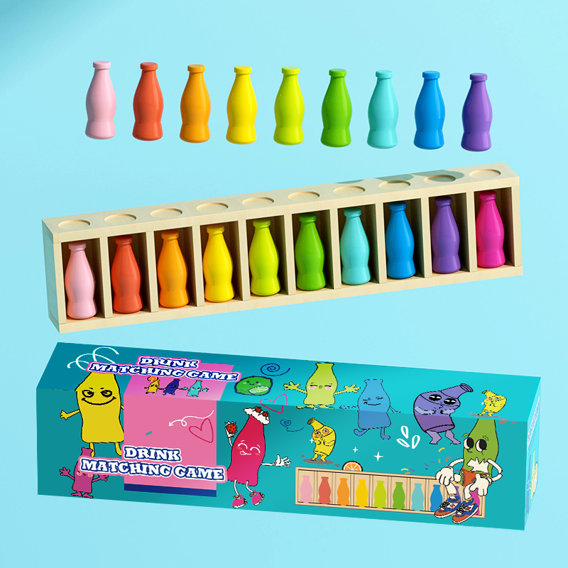 【暑假专享】趣味猜瓶子儿童记忆力逻辑思维推理创意桌游益智玩具,玩具/童车/益智/积木/模型,儿童桌面游戏类,淘宝优惠券,粉丝福利购,淘宝优惠卷