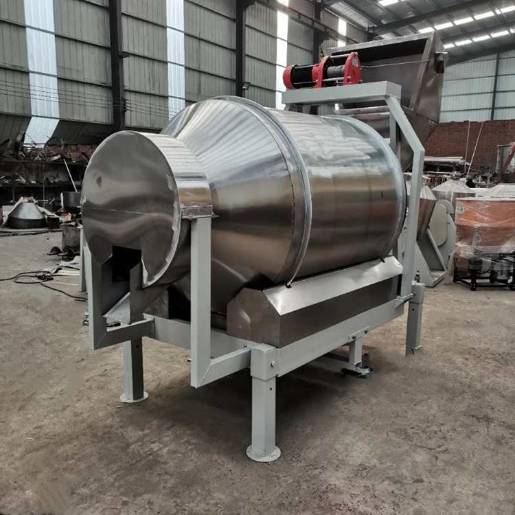 翻斗上料不锈钢滚筒搅拌食品混合搅拌机粉剂化工颗粒卧式搅拌机
