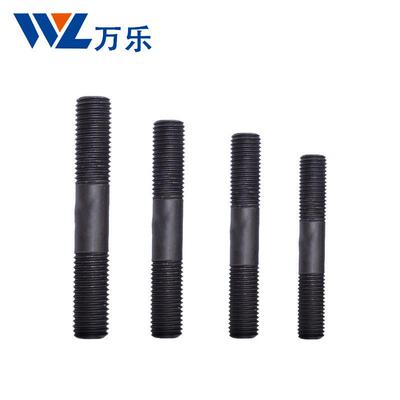 应双头供螺栓氧化发黑8M8-M200.8螺柱牙棒全 牙螺级丝 强度螺杆