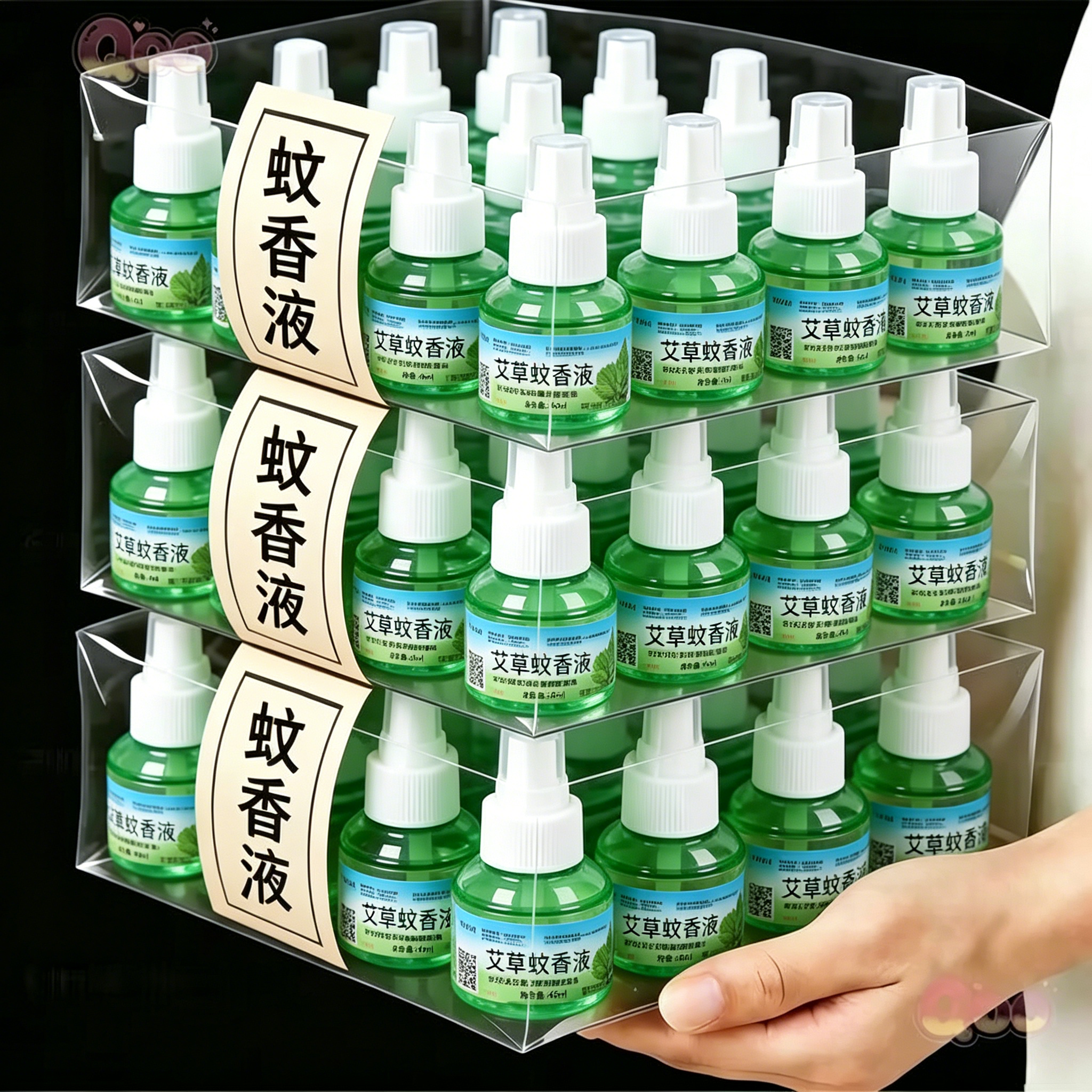 正品蚊香液无烟无味酒店艾草批发电蚊香专用补充液防蚊液驱蚊液